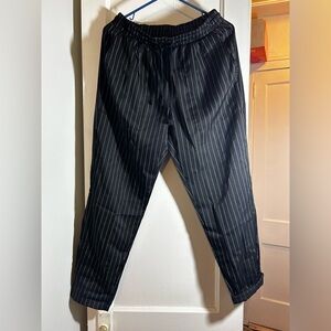 SHEIN pinstripe pants
